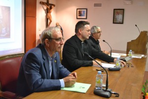 Bartol, Berzosa y Sánchez durante la conferencia.