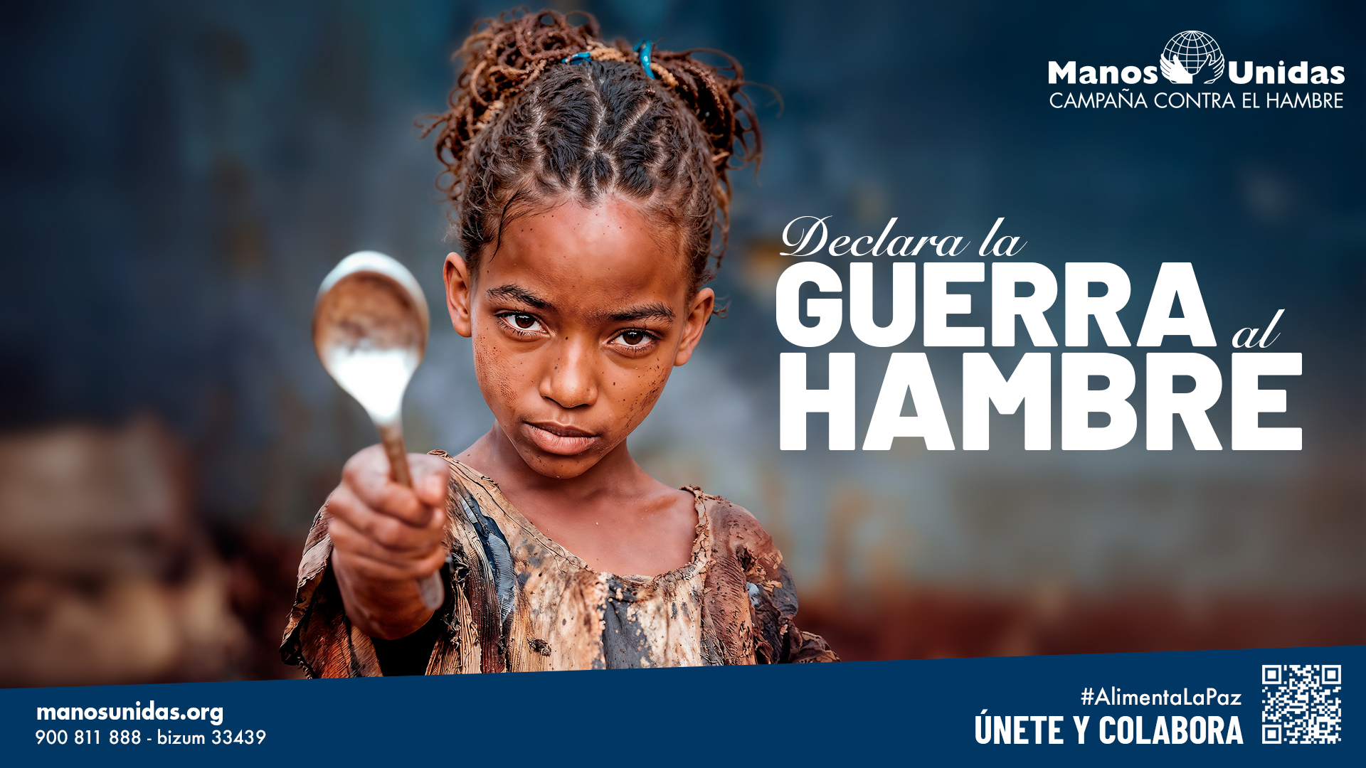 Declara la guerra al hambre Manos Unidas