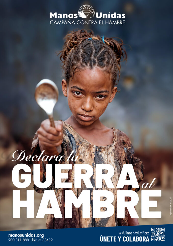 Declara la guerra al hambre Manos Unidas