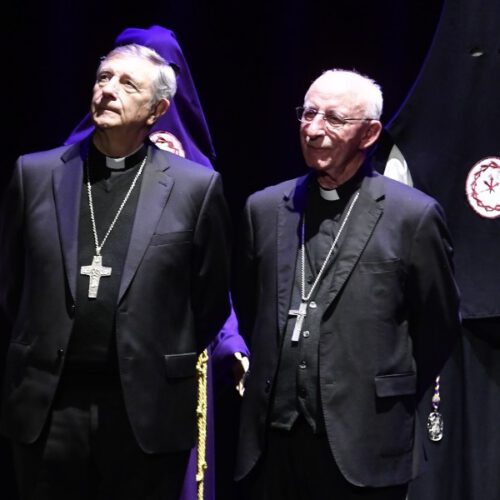 José Luis Retana junto a don Atilano Rodríguez