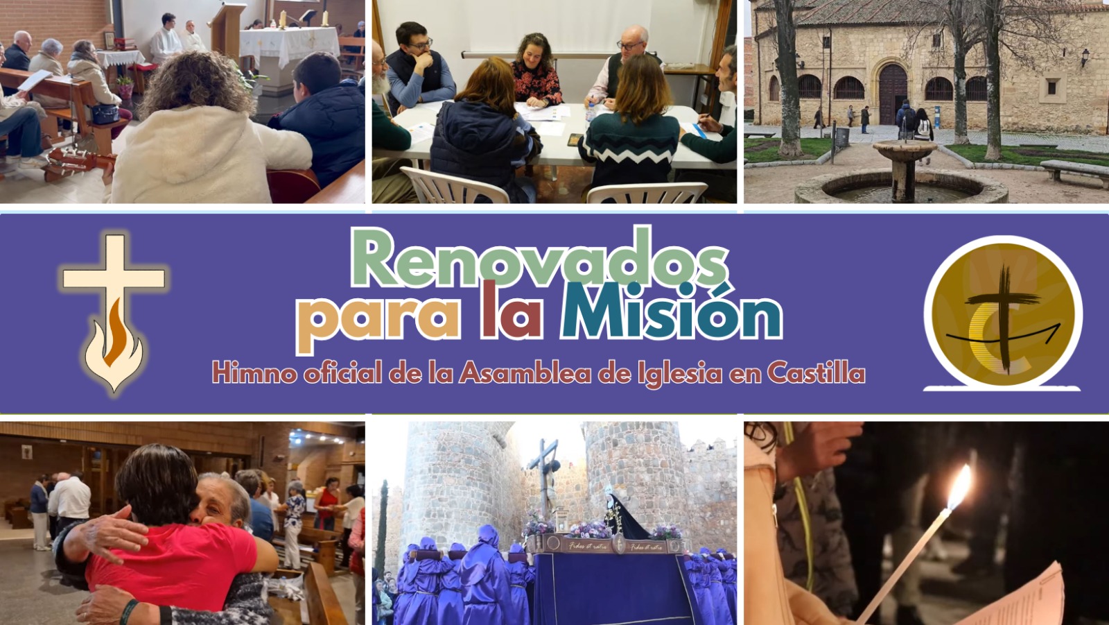 Caratula presentación himno Asamblea Eclesial Iglesia en Castilla