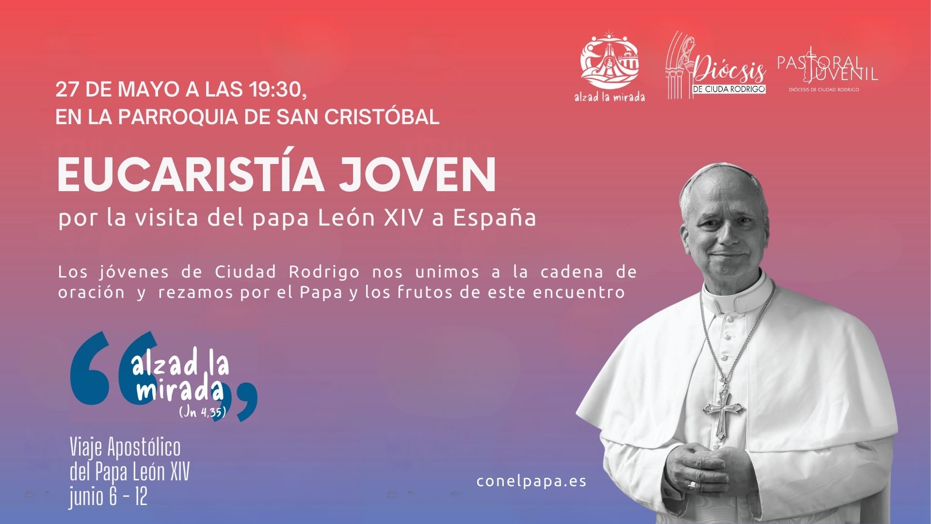 Viaje Apostólico del Papa León XIV junio 6 - 12