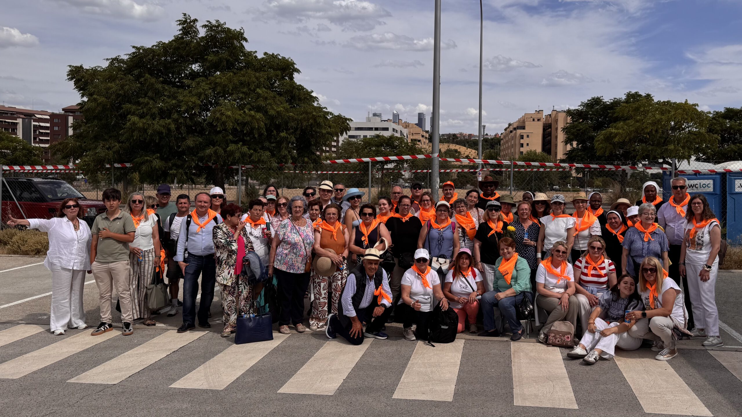 Peregrinación a Madrid por el viaje del Papa León XIV
