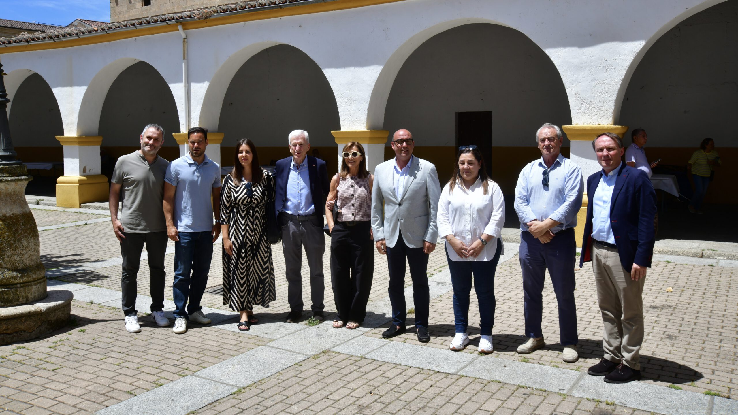 El presidente de Cáritas España, Manuel Bretón, en Ciudad Rodrigo