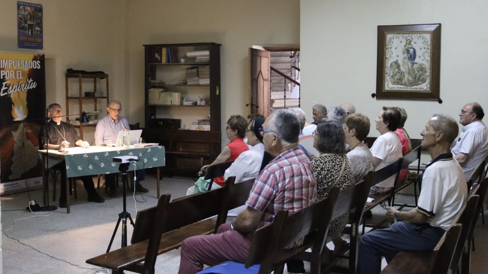 Un momento del Encuentro arciprestal de Abadengo.