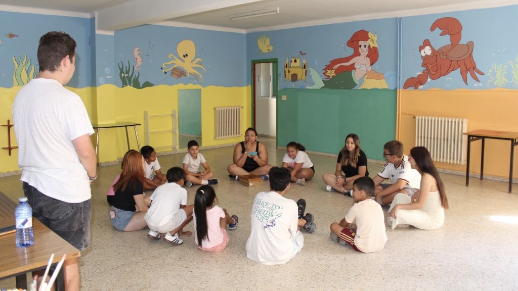 Campamento urbano de Cáritas Ciudad Rodrigo