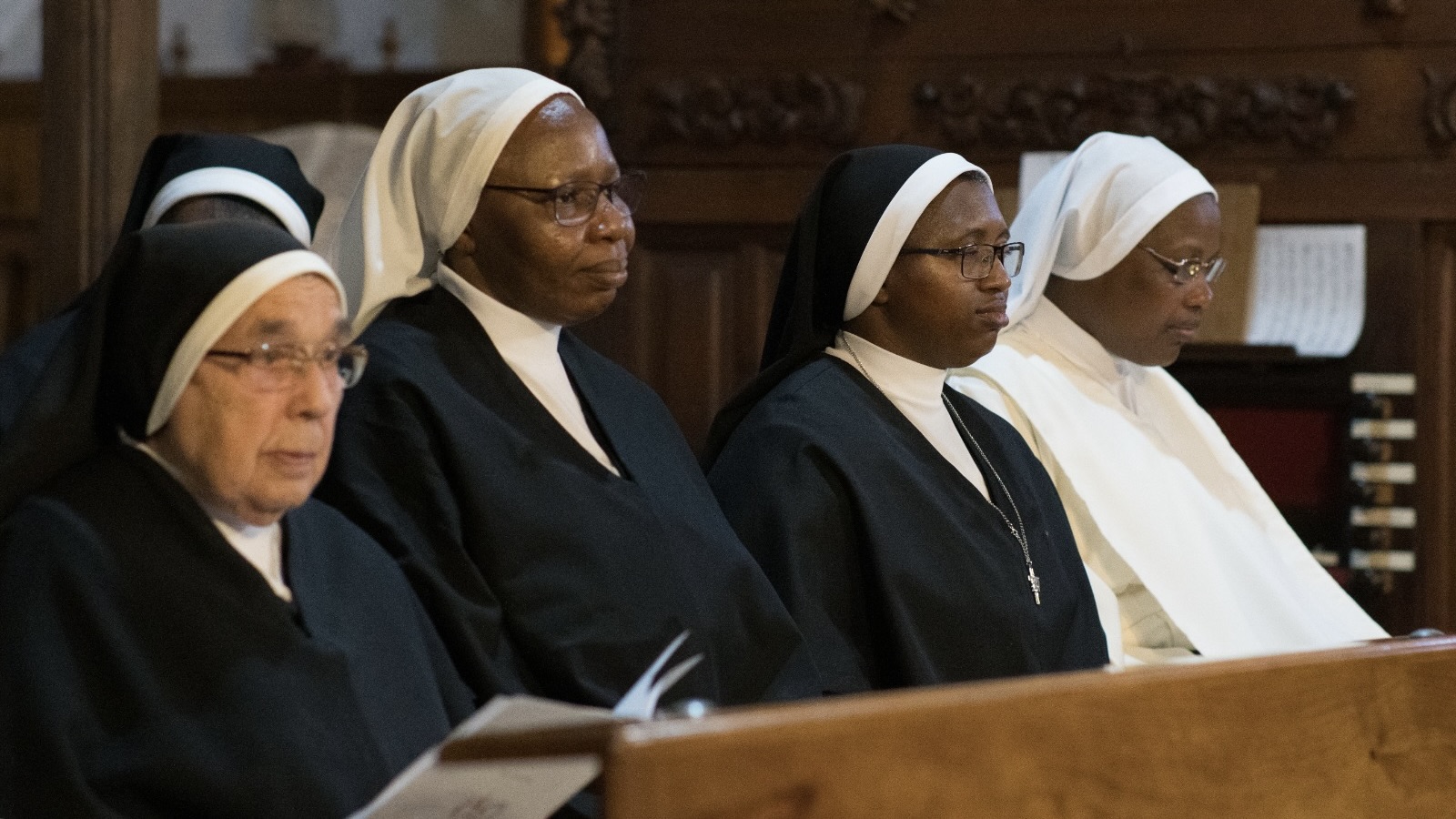 Toma de hábito en el Convento de las Agustinas