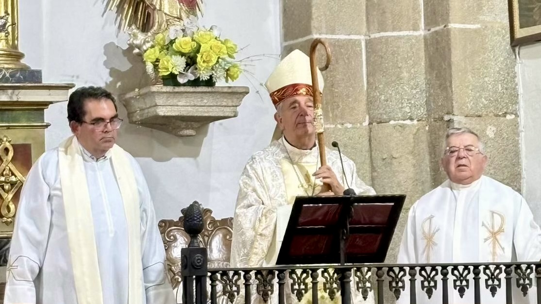 Misa en honor a San Agustín en el Convento de San Felices de los Gallegos